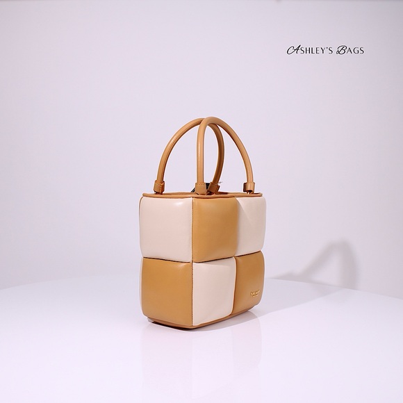 Kate Spade Boxxy Colorblocked Tote In Bare Multi - Picture 3 of 11